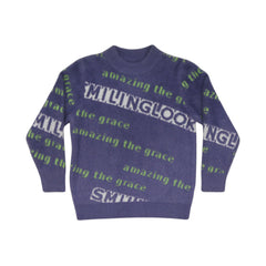 BOYS L/S ROUND NECK SWEATER MW-22 7-8 YEAR CHI TN-WH036 Default Title - MamasJan KidsWear