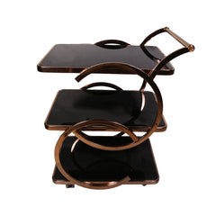 Tea Trolley Ir Rose Gold D238 A+B+C Default Title - MamasJan Household