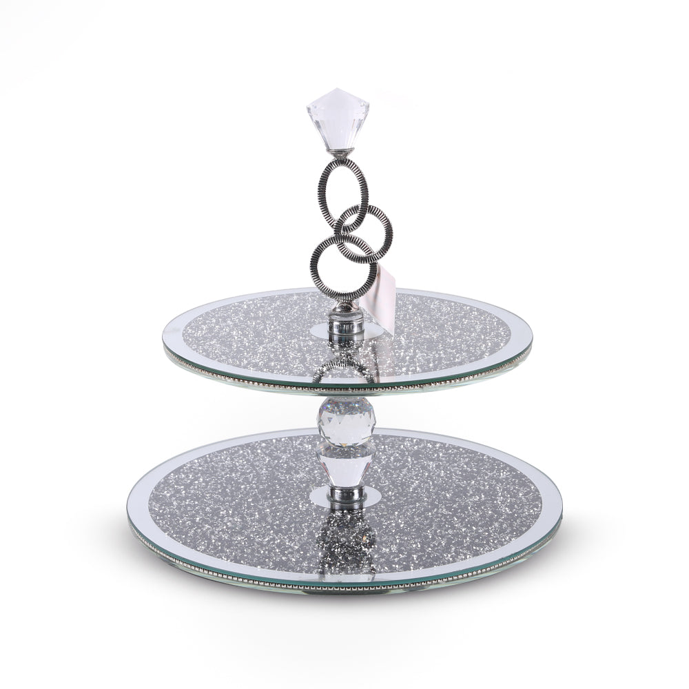 Dish Crystal Ir 1344-58 Default Title - MamasJan Decoration