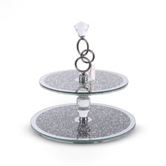 Dish Crystal Ir 1344-58 Default Title - MamasJan Decoration