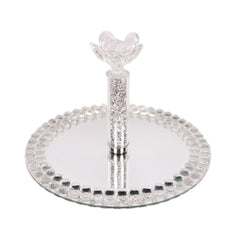 DISH CRYSTAL IR 1344-62 Default Title - MamasJan Decoration