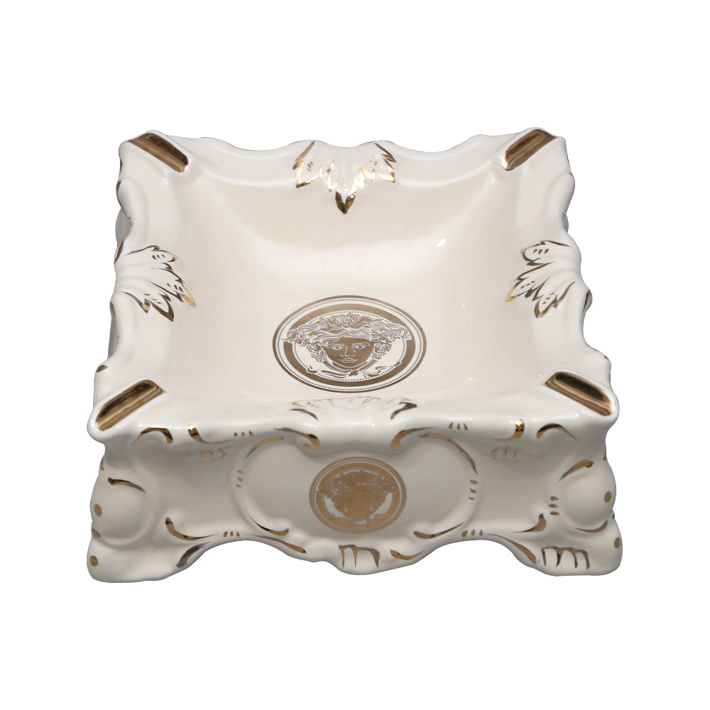 Ashtray Porcelain Ir Jda45 Default Title - MamasJan Decoration