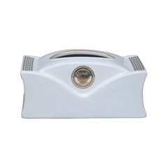Tissue Box Porcelain Ir Jda7215 Default Title - MamasJan Decoration