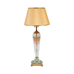 LAMP CRYSTAL BRASS IR E9-L6048-1-W J306-558-2 Default Title - MamasJan Decor
