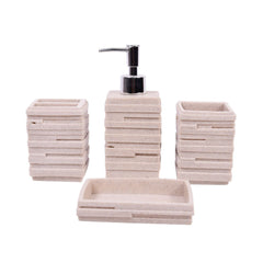 BATHROOM SET 4PC IR SMS-429 Default Title - MamasJan Decoration