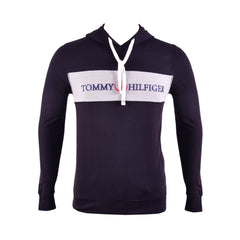 TH MEN L/S HOODIE 09T4156-001 BLK L (IR) XL - MamasJan Mens wear sale