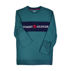 TH MEN L/S SWEAT/SHIRT 09T4062-301 GRN L (IR) XL - MamasJan mens wear