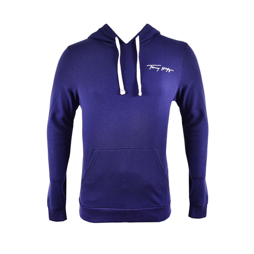 TH MEN L/S HOODIE 09T4220-410 NVY L (IR) XL - MamasJan mens wear