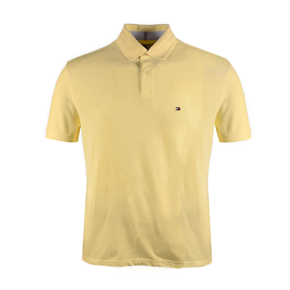 TH MEN S/S POLO SHIRT 78J 6335-740 YLW L (IR) M - MamasJan mens wear