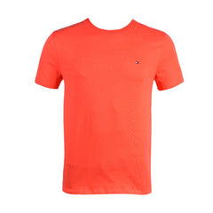 TH MEN S/S R/NECK T.SHIRT 7849804-820 ORNG L (IR) S - MamasJan mens wear