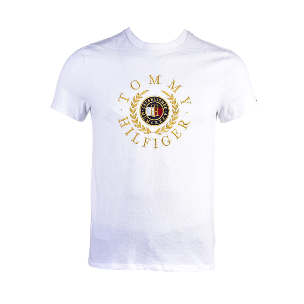 TH MEN S/S R/NECK T.SHIRT 7J8164-101 WHT L (IR) M - MamasJan mens wear