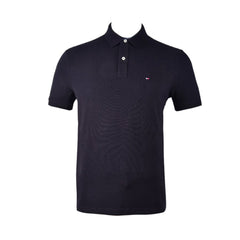 TH MEN S/S POLO SHIRT 7802266-078 BLK L (IR) XL - MamasJan mens wear
