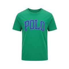 RL MEN S/S R/NECK T.SHIRT 037009 GRN L (IR) Default Title - MamasJan mens wear
