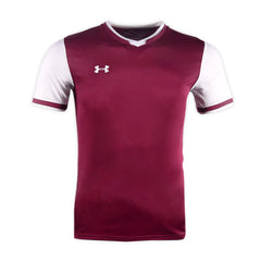 UA MEN S/S V.NECK T SHIRT 1328131-609 MHN L (IR) XL - MamasJan mens wear