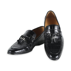 EXCELLENT MEN SHOES A195-045 BLACK IR 41 45 - MamasJan mens wear