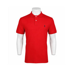 RL MEN S/S POLO SHIRT 997003 RED M (IR) XL - MamasJan mens wear
