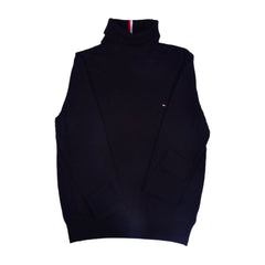 TH MEN L/S HIGH NECK SWEATER 78J9328-001 BLK L (IR.W) S - MamasJan Mens wear sale