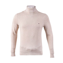 TH MEN L/S HIGH NECK SWEATER 78J9328-280 SKN L (IR.W) M - MamasJan mens wear