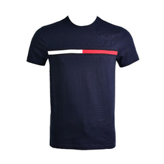 TH MEN L/S R.NECK SHIRT 7849807-475 NVY L (IR.S) M - MamasJan mens wear