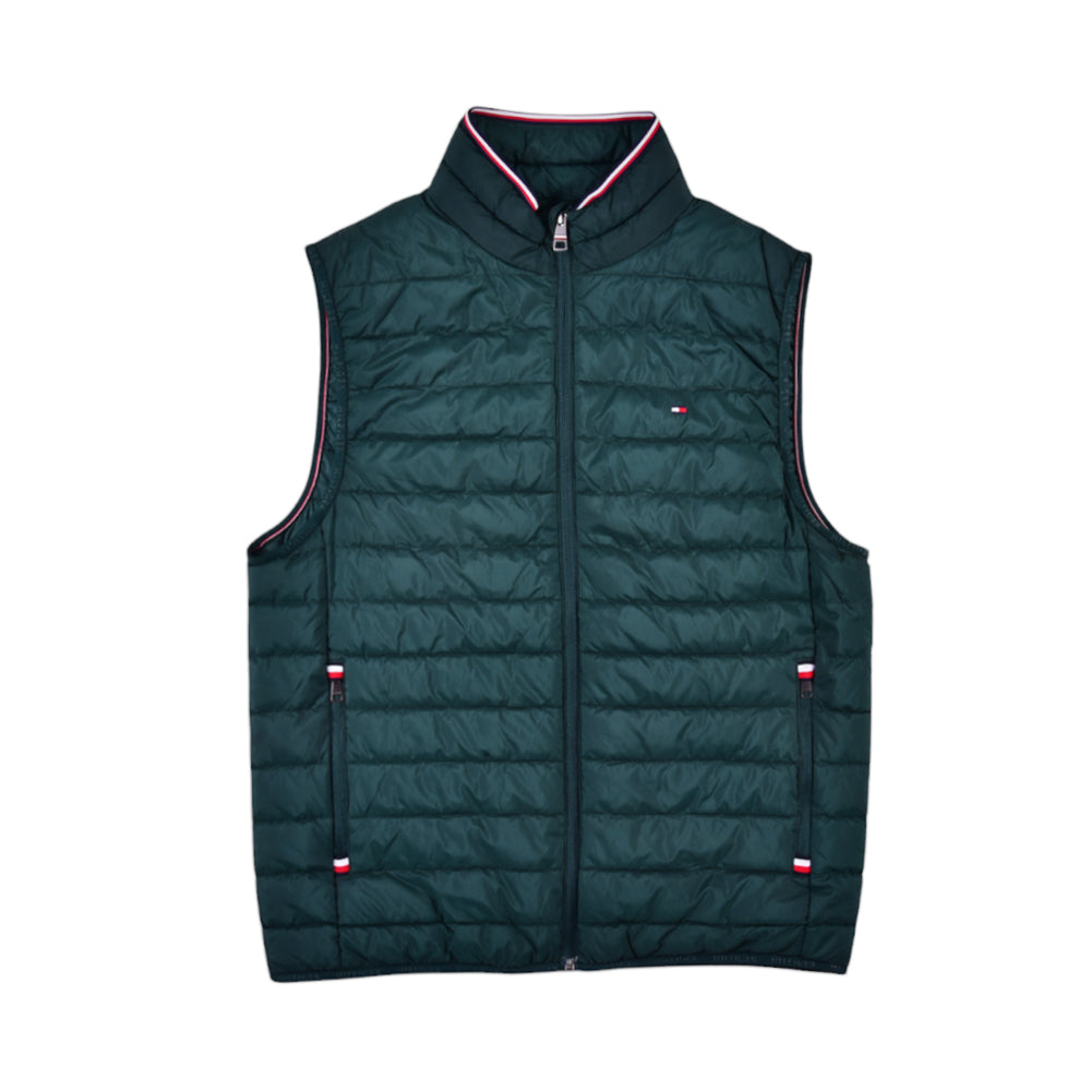 TH MEN S/L PUFFER JACKET 78J6175-301 GRN L (IR.W) XL - MamasJan Mens wear sale