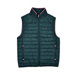 TH MEN S/L PUFFER JACKET 78J6175-301 GRN L (IR.W) XL - MamasJan Mens wear sale