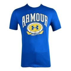 UA MEN S/S T.SHIRT 1379537-426 BLU L (IR.S) L - MamasJan mens wear