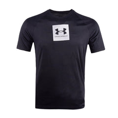 UA MEN S/S T.SHIRT 1380785-001 BLK XL (IR.S) XL - MamasJan mens wear