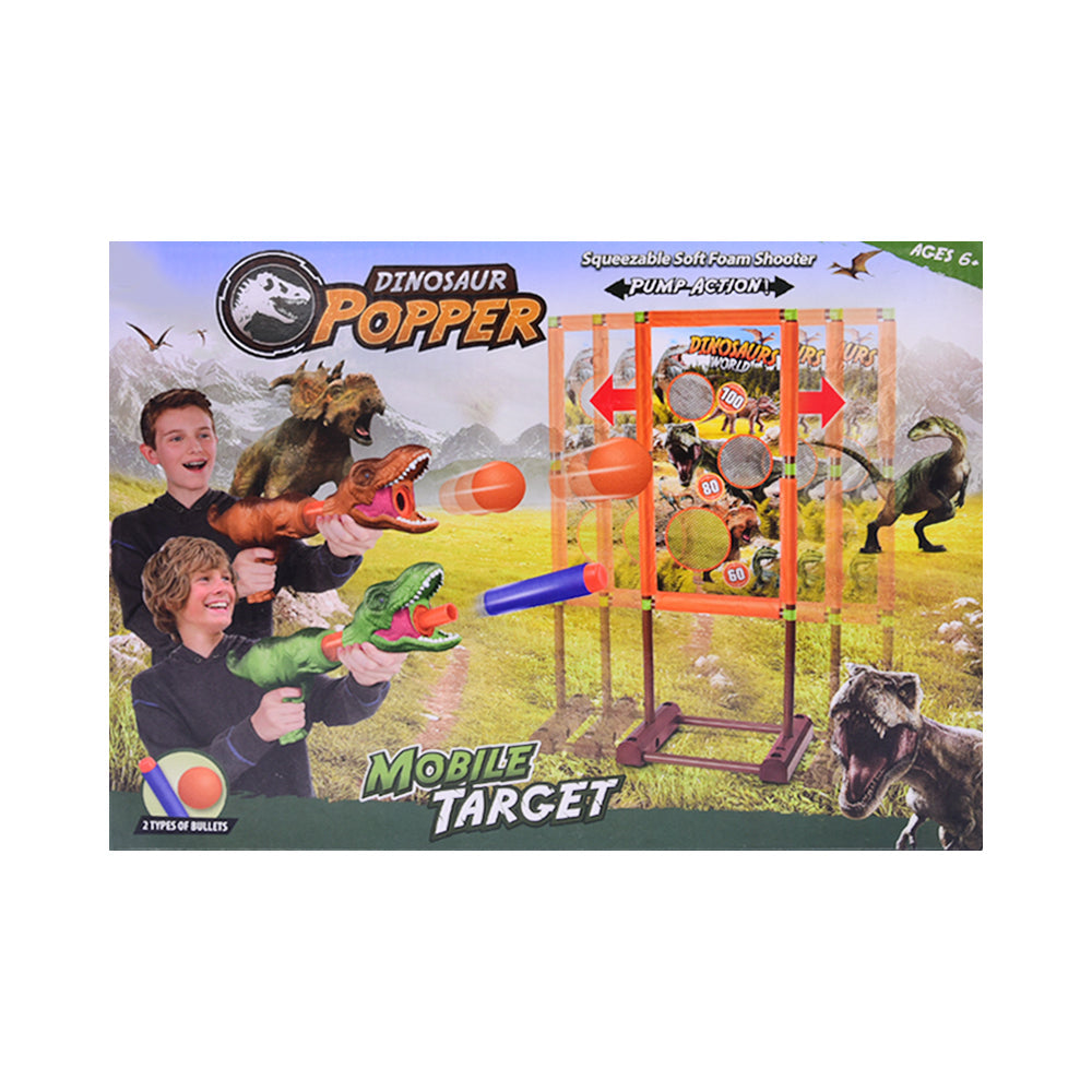 AX1031F-1 DINOSAUR POPPER SHOOTING GAME Default Title - MamasJan Toys