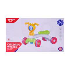 HE0804 HUANGER CHILDREN WALKER 4WHEEL Default Title - MamasJan Toys