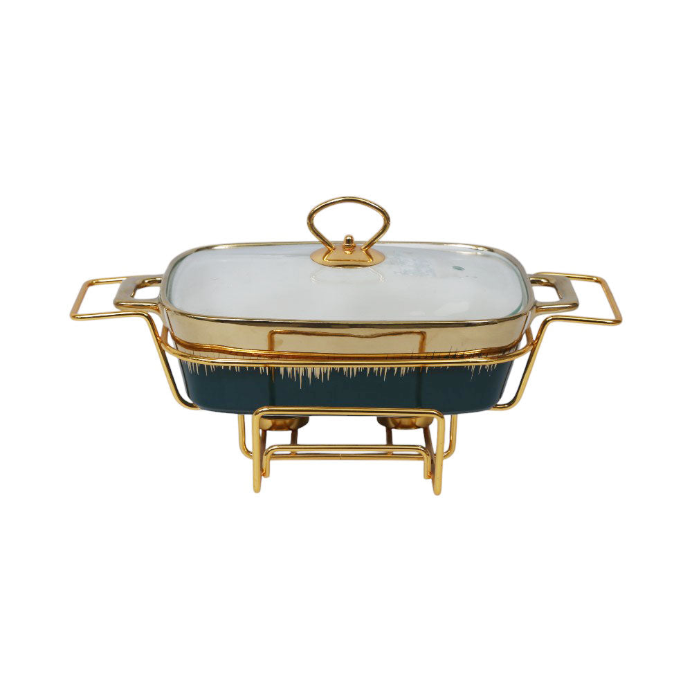 DONGA ONE MORE SQUARE NAVY GREEN CX2420 Default Title - MamasJan Crockery