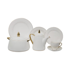 DINNER SET 61PC BONE CHINA GGK JZT AT Default Title - MamasJan Crockery