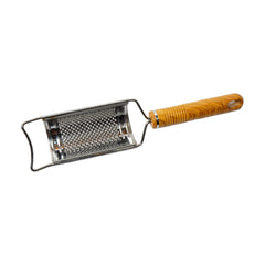 CHEESE GRATER WOODEN HANDLE CC034W058 Default Title - MamasJan Crockery