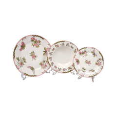PLATE SET 18PC BONE CHINE LUXURY MH5095FE Default Title - MamasJan Crockery