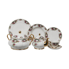 DINNER SET 103PC MORE & MORE K9502F Default Title - MamasJan Crockery