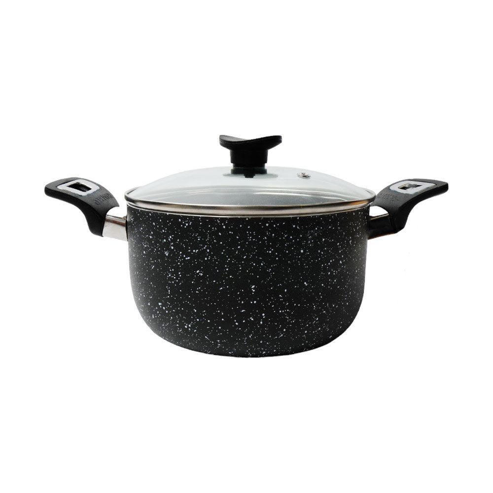 DAGCHI HOUSE & CO MARBLEIZED COATING 20CM Default Title - MamasJan Crockery