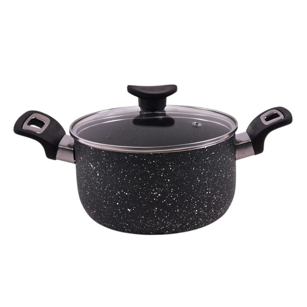 DAGCHI HOUSE & CO MARBLEIZED COATING 18CM Default Title - MamasJan Crockery
