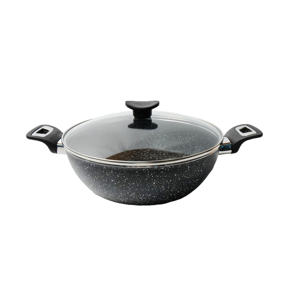 WOK HOUSE & CO MARBLEIZED COATING 26CM Default Title - MamasJan Crockery