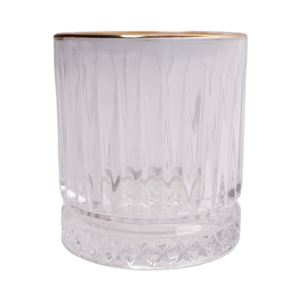 GLASS HONGLI IR GOLDEN G6408J (Pack 6) Default Title - MamasJan Crockery
