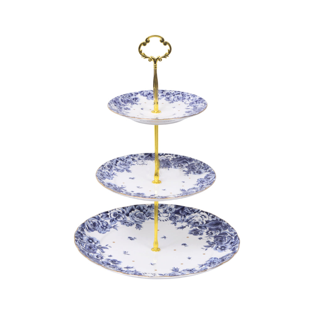 DISH CAKE MORE & MORE 3TIRE K8415 Default Title - MamasJan Crockery