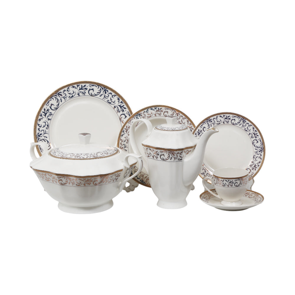 DINNER SET 85PC BONE CHINA YF03 Default Title - MamasJan Crockery