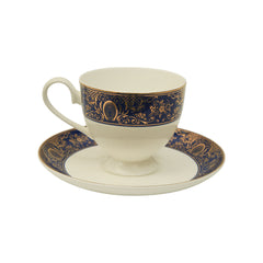 CUP & SAUCER BONE CHINA JOHN ADAMS C8 FT (Pack of 6) Default Title - MamasJan Crockery