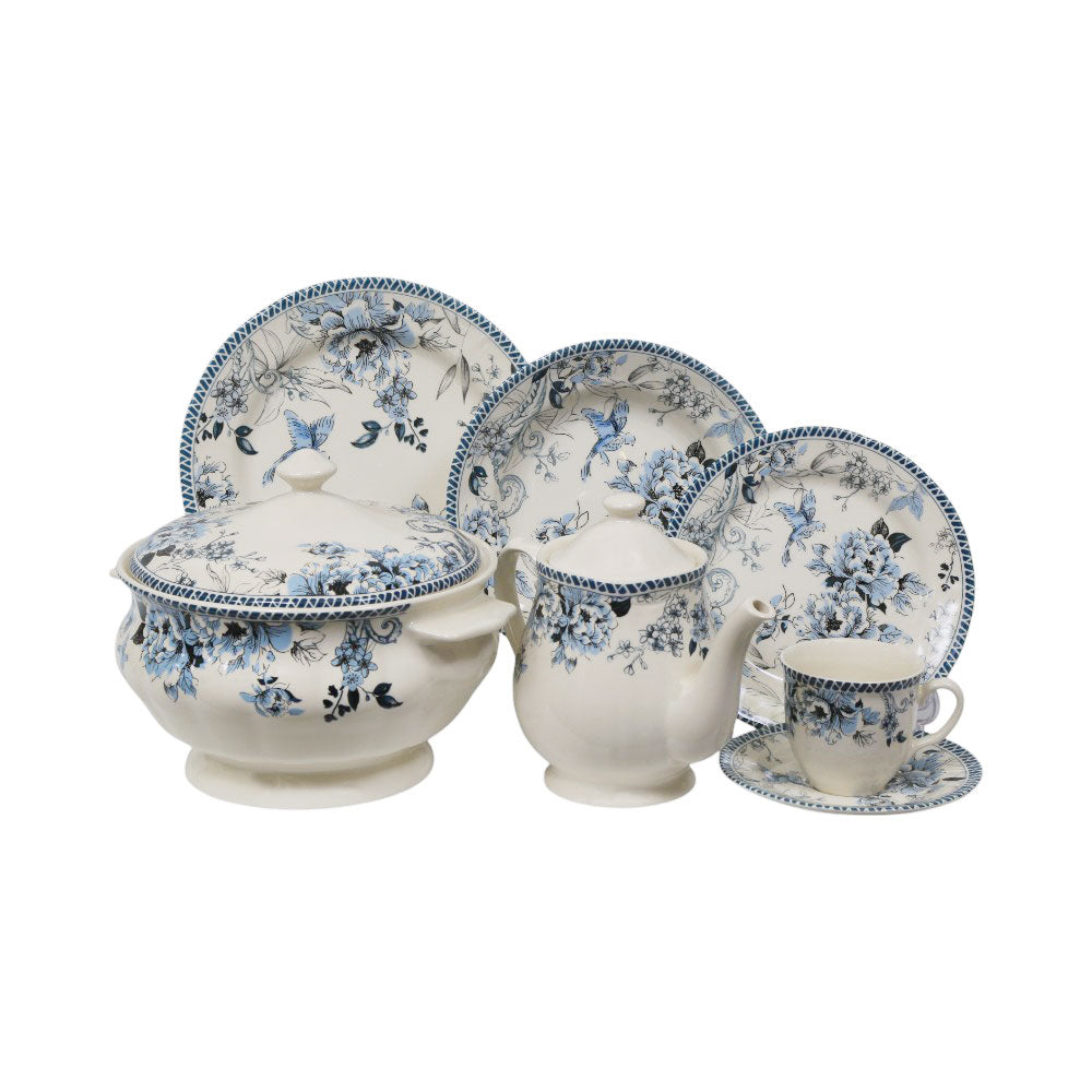 DINNER SET 85PC CLAYTON 2105FA Default Title - MamasJan Crockery