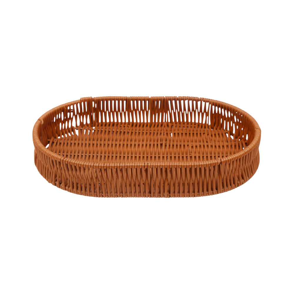 TRAY CANE OVAL SMALL IR 1365-3 Default Title - MamasJan Crockery