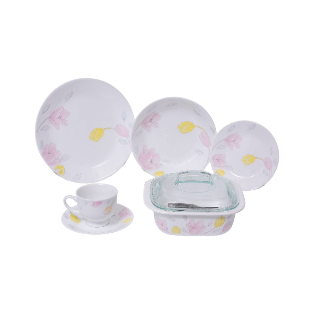 DINNER SET 80PC CORNINGWARE ELEGANT CITY Default Title - MamasJan Crockery