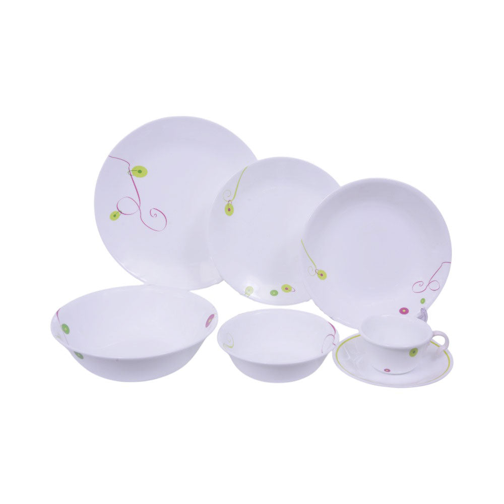 DINNER SET 80PC CORNINGWARE ROYAL SEQUINS Default Title - MamasJan Crockery