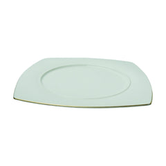 DISH WHITE PORCELAIN SQUARE 11.5INCH IR B Default Title - MamasJan Crockery