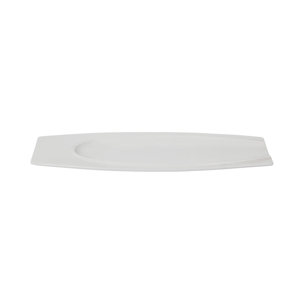 DISH WHITE PORCELAIN OVAL 10.5INCH IR Default Title - MamasJan Crockery