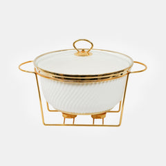 DONGA ROUND MORE & MORE CX3178A WHITE Default Title - MamasJan Crockery