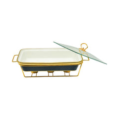 DONGA RECTANGULAR MORE & MORE CX3271A BLUE Default Title - MamasJan Crockery