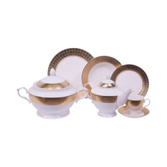 DINNER SET 85PC ROYAL BISTRO YS16205 Default Title - MamasJan Crockery